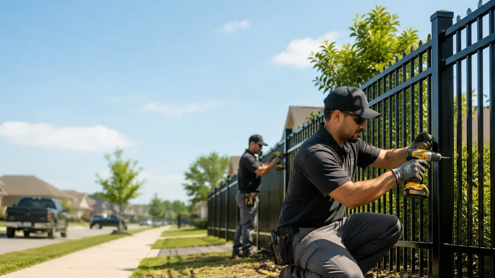 Metal Fence Installation in Stonefort, IL